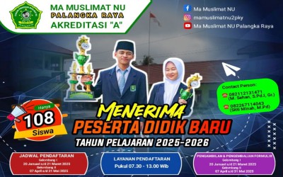 Penerimaan Peserta Didik Baru Tahun Pelajaran 2025/2026